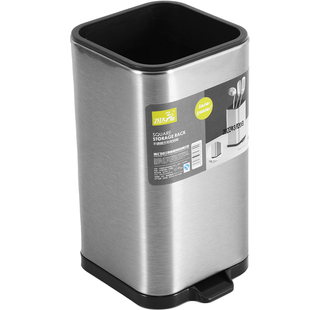 不锈钢锅铲置物架台面厨房筷子勺子收纳架托沥水筷子筒厨具收纳盒