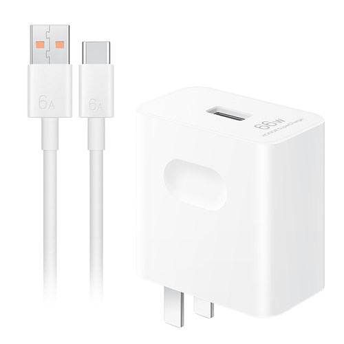 荣耀66W充电器原装正品Magic5/6官方4Pro原厂80超级快充70 pro+ 50 60SE 90 X30 40GT旗舰手机100W瓦插头专用