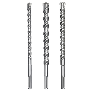 五坑四刃电锤钻头 十字合金SDS-MAX植筋冲击钻头总长280-1200mm