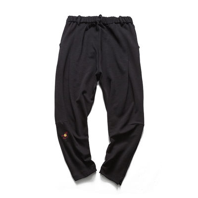 中国裤子加绒复古国潮嘻哈