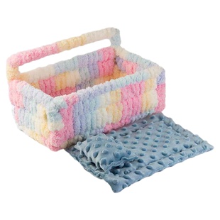 中小型鹦鹉吊床站台玩具鸟床沙发保暖绒线睡觉窝玄凤牡丹鸟笼挂件