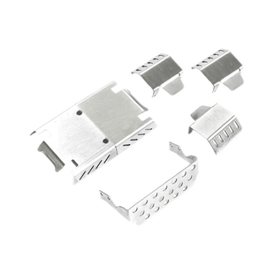 CROSSRC EMOXL2大野马不锈钢底盘护甲rc模型攀爬车护板升级改装op