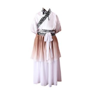 国学服装儿童汉服弟子规三字经书简舞弟子规壮志少年行舞蹈演出服