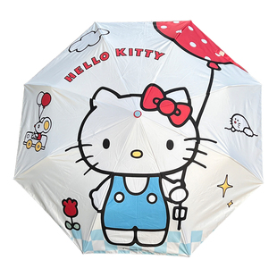 Hello Kitty可爱卡通手提袋雨伞套装学生便携收纳包
