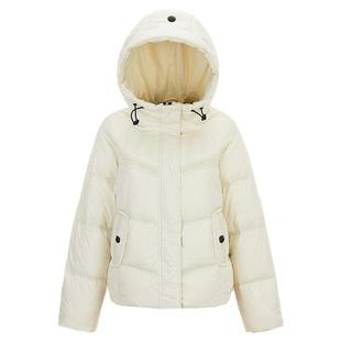 Outlets专柜撤柜正品 GF冬装2025新款宽松显瘦白鸭绒防寒羽绒服女