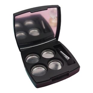 生姜高光分装盒眼影压盘工具套装腮红修复修容空盒子压粉印章试色