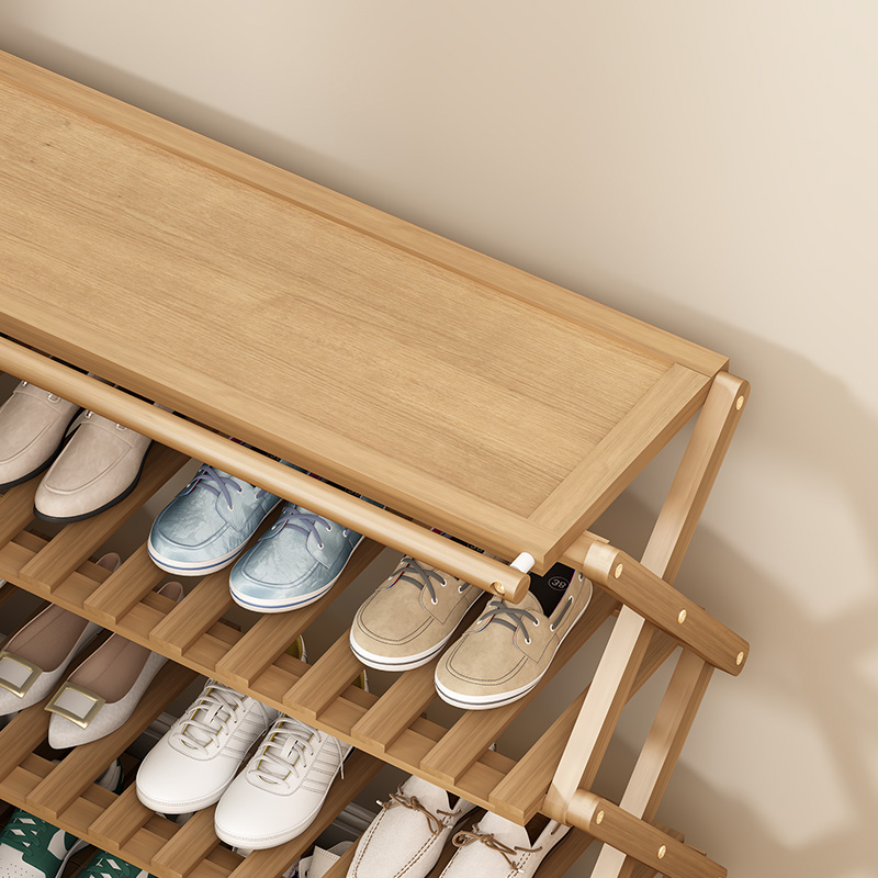 家用入户门折叠鞋架简易门口多层大容量2025新款鞋柜收纳神器架子