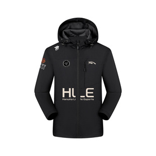 HLE战队队服PEANUT同款比赛服S15总决赛2025韩华冲锋衣夹克男外套