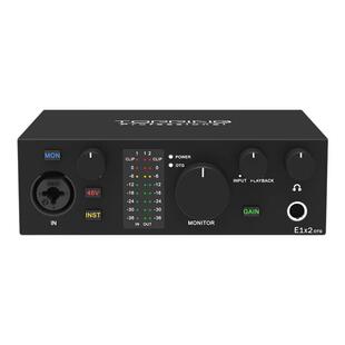 TOPPING拓品E1x2 OTG e2x2声卡专业手机电脑K歌直播直连外置声卡
