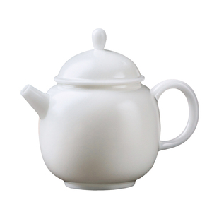 妙莲天香陈德根大师手工冰种玉瓷宫灯壶高端陶瓷泡茶壶家用送礼