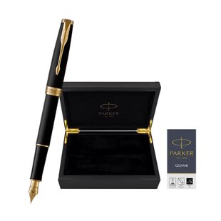 PARKER派克卓尔墨水笔精致木盒高端钢笔商务高档办公送礼男女定制