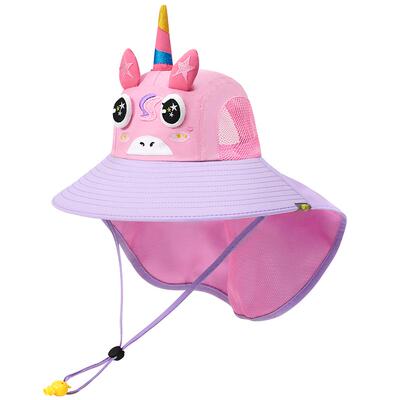 儿童大帽檐防晒帽upf50+
