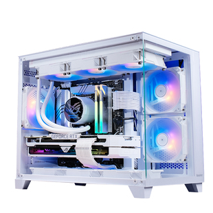 【24期免息】包豪斯海景房9800x3d rog全家桶5070ti diy组装电脑