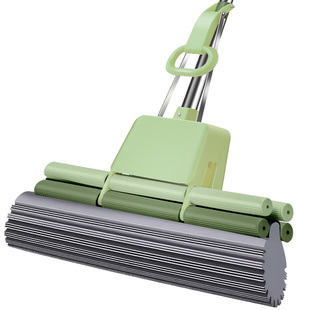 好拖把44CM巨无霸海绵拖布家用吸水拖地神器懒人免手洗拖把头墩布