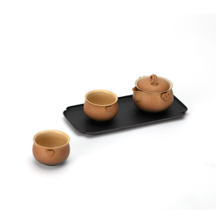 万仟堂功夫茶具套装家用轻奢高档一人茶具茶壶茶杯套装灵芝呈祥02