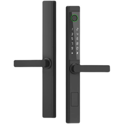 户外庭院门防水断桥铝专用指纹锁