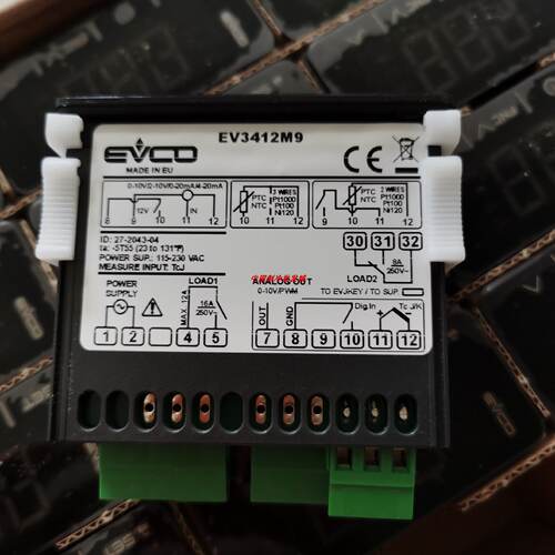 议价意大利EVCO美控电子温控器EV3B22N7制冷控制器EV3B23N7 EVK40