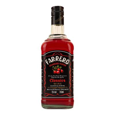 蔓越莓果味利口酒洋酒大瓶基酒力娇酒网红微醺晚安甜酒鸡尾酒调酒