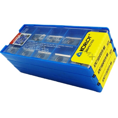 铝合金用刀片 APKT1604/1135PDFR-MA/3 H01 数控高光铣刀粒 R0.8