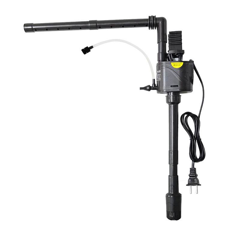 小型鱼缸过滤器多功能三合一增氧潜水泵金利佳PB-360超静音循环泵