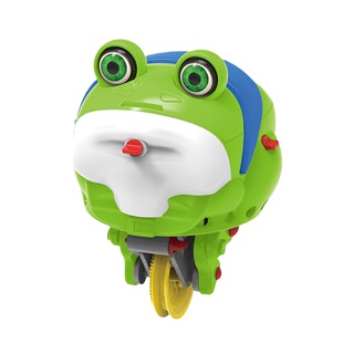 网红不倒翁独轮车走钢丝平衡车机器人儿童陀螺蛙新奇特黑科技玩具