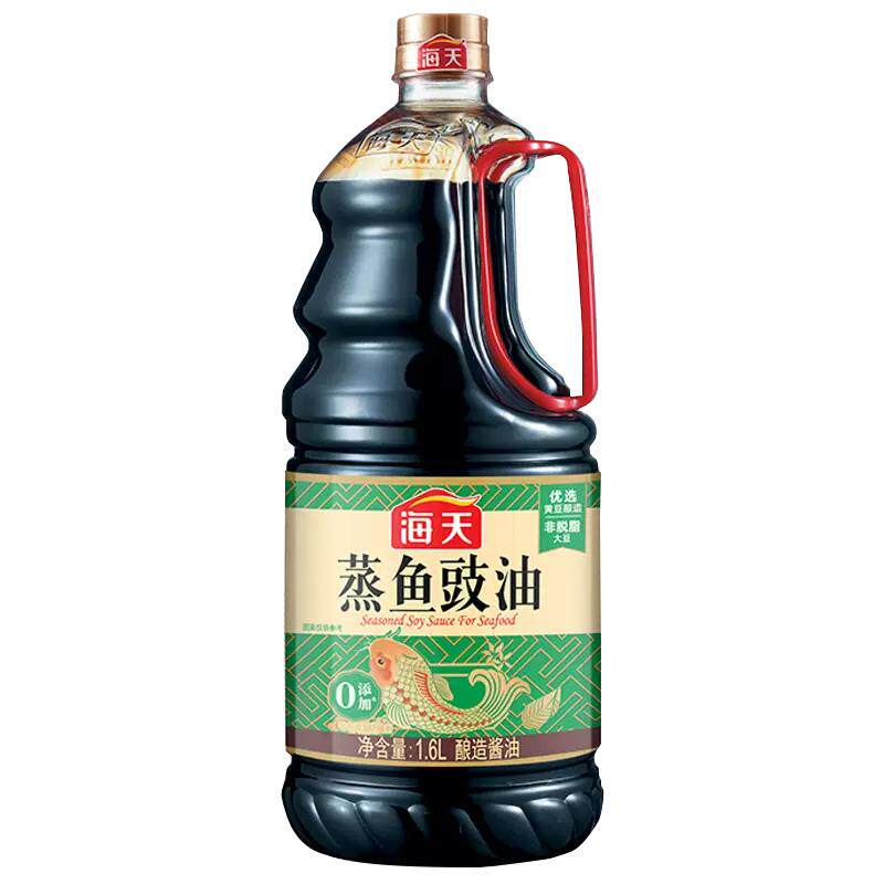 海天蒸鱼豉油4.9L餐饮大桶