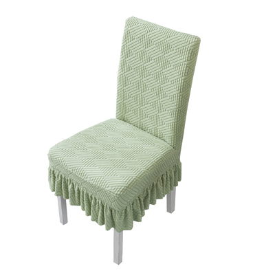新款弹力通用餐椅套加厚餐桌椅子套罩凳子套罩椅垫子套装靠背一体