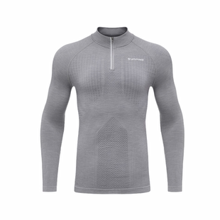 SURPINE松野湃新品翼动系列1.5L美丽诺羊毛保暖排汗滑雪速干衣男