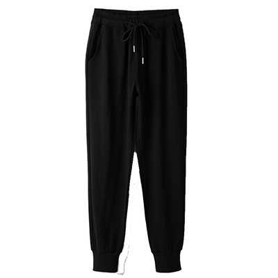 胖mm大码夏季薄款冰丝运动裤女