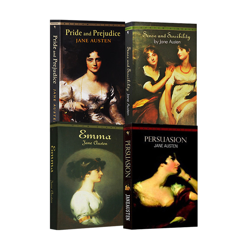 简奥斯汀 英文原版 Jane Austen 傲慢与偏见 理智与情感 爱玛 劝导 Pride and Prejudice Sense and Sensibility Emma Persuasion