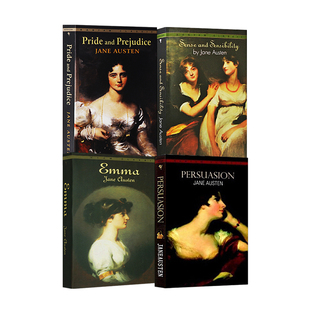 简奥斯汀 英文原版 Jane Austen 傲慢与偏见 理智与情感 爱玛 劝导 Pride and Prejudice Sense and Sensibility Emma Persuasion