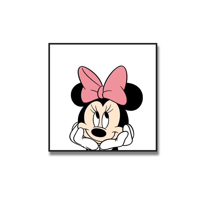 米奇儿童房挂画可定制床头装饰画