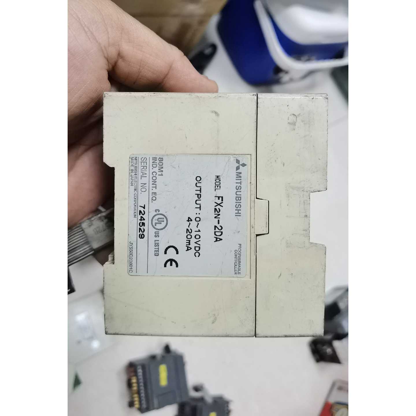 【议价-可维修】 FX2N-2DA模拟量输模块 实物拍摄 成色如图 支持