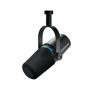 Shure/舒尔 MV7i智能动圈麦克风电脑手机直播配音录音乐器USB话筒