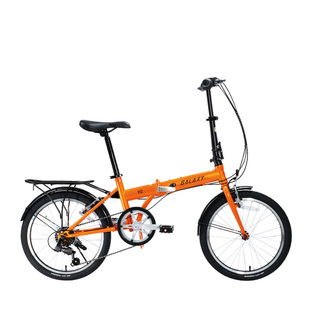 GALAXY格莱仕K2折叠自行车6速休闲20寸代步便携男女学生成人单车