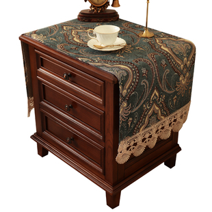 美式床头柜盖布防尘罩垫布巾轻奢高级感铺巾欧式高端法式2026新款