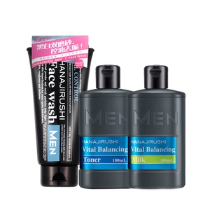 花印男士护肤套装洗面奶水乳面霜四合一啫喱洁面去角质保湿控油