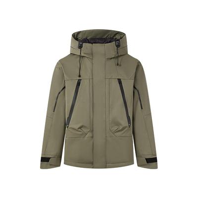 PONY波尼1972男士鸭绒羽绒服长效锁温运动工装风外套254M2OF11