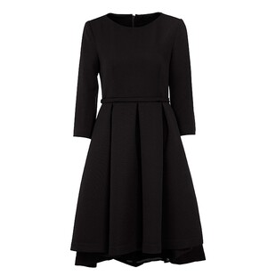 2025春季新款大红色连衣裙女中长款气质显瘦年会晚宴小礼服a字裙