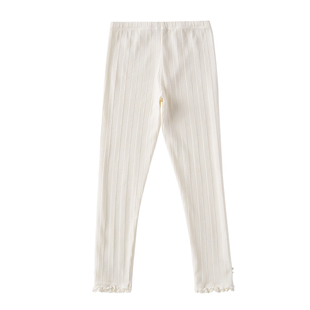 全棉时代儿童裤子女童打底裤春夏薄款女童裤子纯棉裤女孩紧身长裤