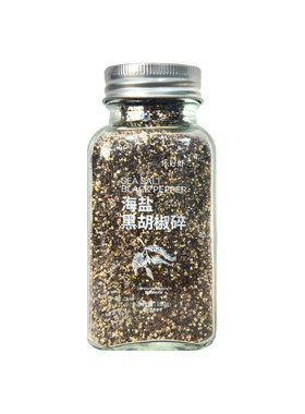 国产海盐黑胡椒粒160g*1瓶