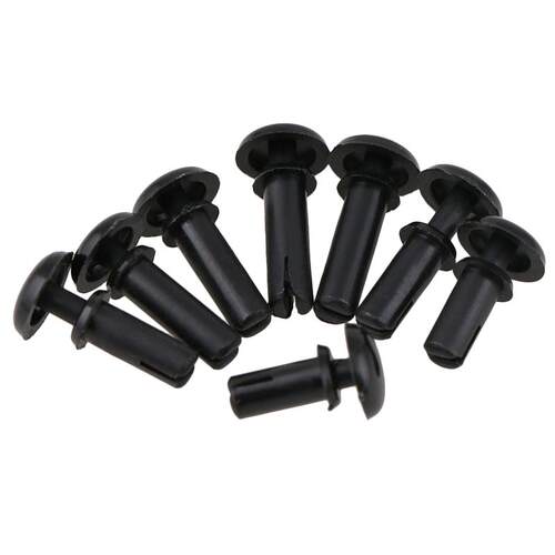 尼龙铆钉按压式固定塑料卡扣R形/型PC板塑胶子母铆钉R2R3R4R5R6