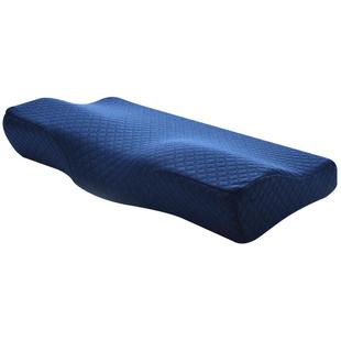 记忆枕慢回弹太空蝶形护颈椎枕单人成人枕头枕芯带枕套宿舍学生枕