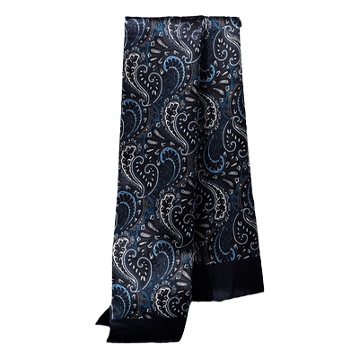 真丝围巾男士秋冬季2025新款