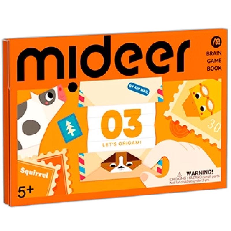 mideer弥鹿剪纸书3d折纸