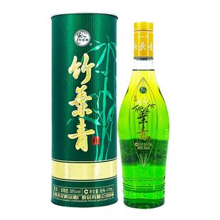 汾酒竹叶青酒38度彩筒475mL*6瓶整箱送礼袋国产白酒露酒