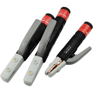 京选电焊钳纯紫铜不烫手电焊把 工业级焊夹小型300a800a电焊钳子