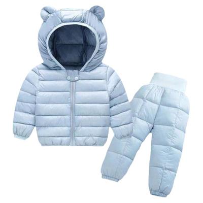 小孩周岁宝宝羽绒童装男童冬装