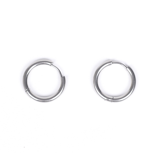 PSYCHO7 新款潮圆圈极简钛钢耳钉冷淡高级感耳圈耳骨夹耳环防过敏