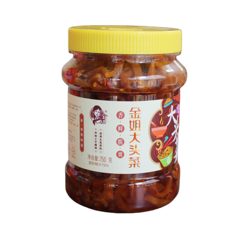 横州金姐大头菜广西横县特产香脆